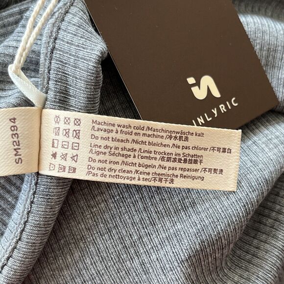 Women's Maxi Bodycon Dress Lounge Slip Spaghetti Strap Long Tank Ribbed Large - Picture 9 of 10